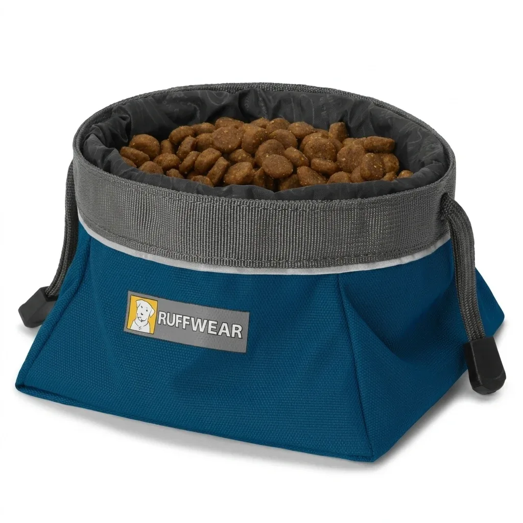 Ruffwear Quencher Cinch Top Hondenbak 2,5L | Opvouwbare Reisbak
